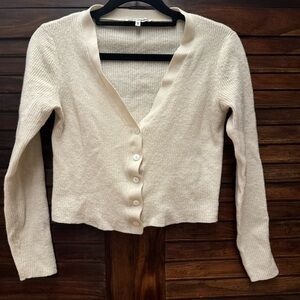 Reformation cahsmere cardigan